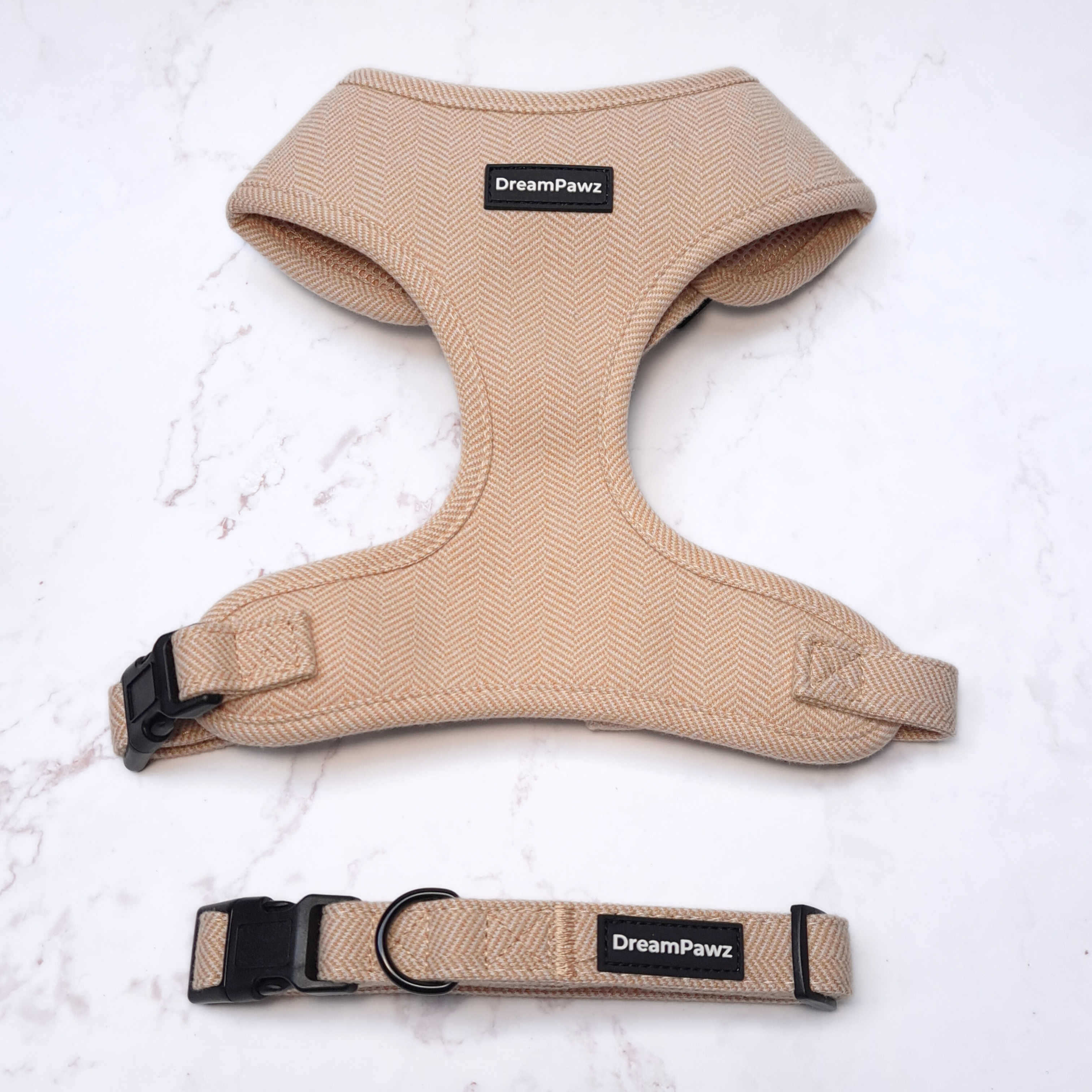 DreamPawz - 6-delig Harnas Set - Visgraat